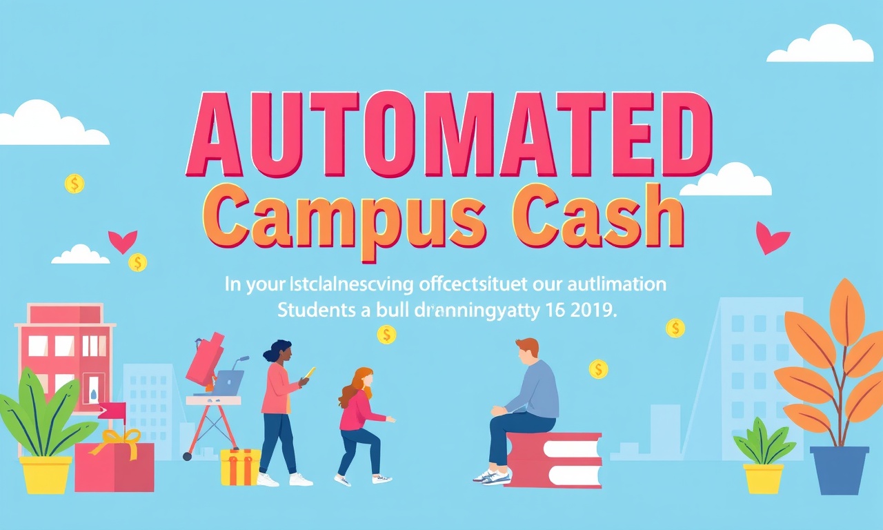 Automated Campus Cash Building Passive Income With Outsourcing