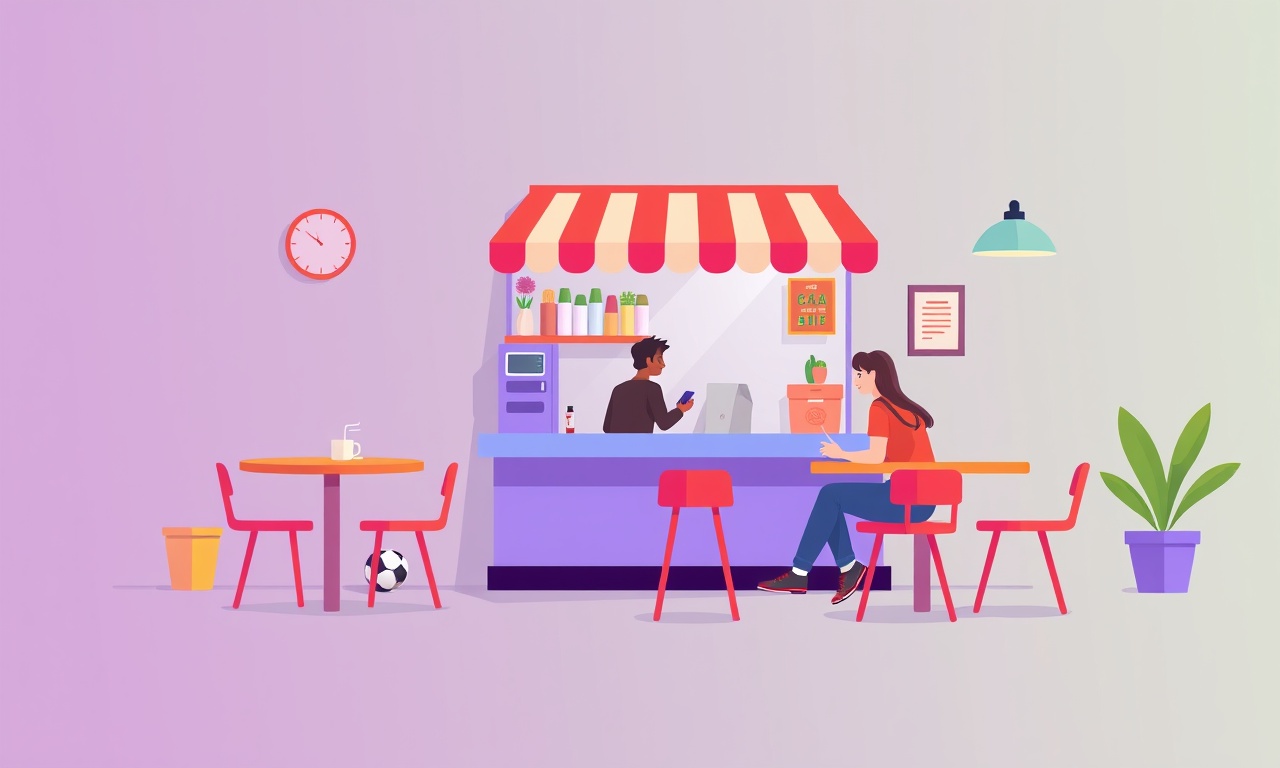 Cafe Cash Flow For College Workers