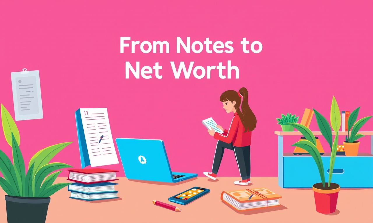 From Notes to Net Worth A Student Guide to Making Money with Printables on Etsy
