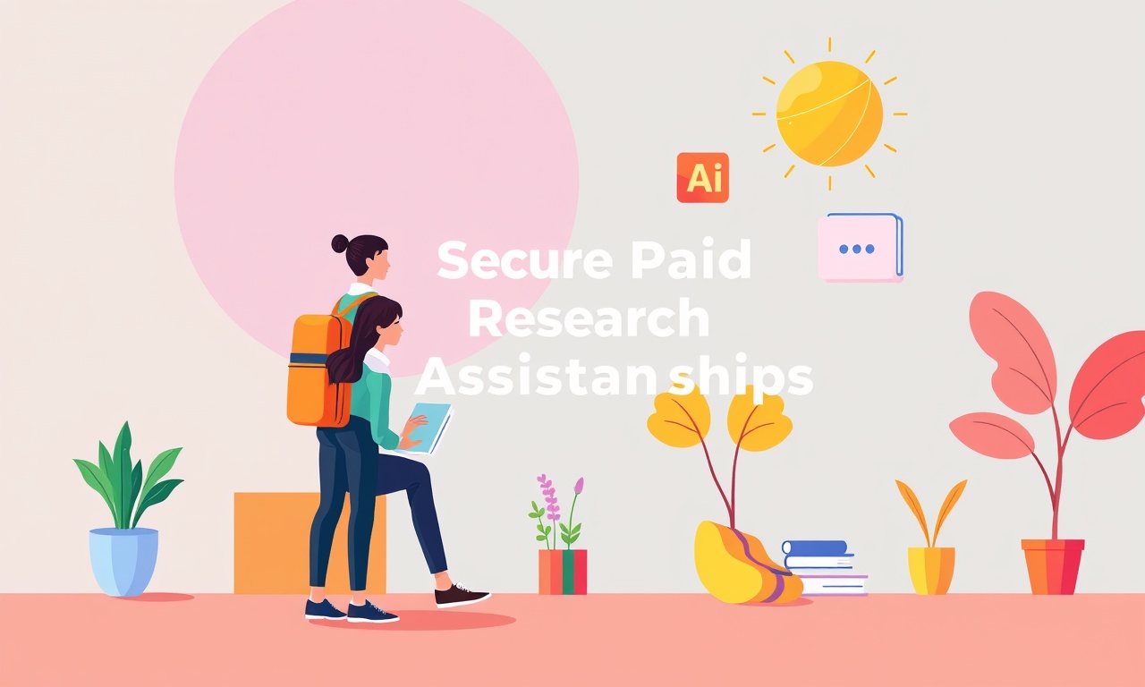 How to Secure Paid Research Assistantships at Your University