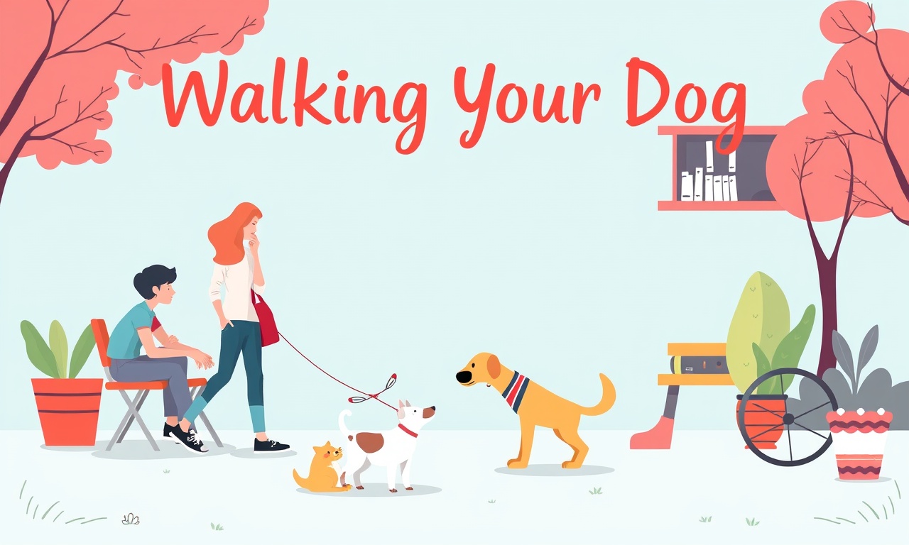 Walking Your Dog Walking Your Wallet Pet Services on Campus